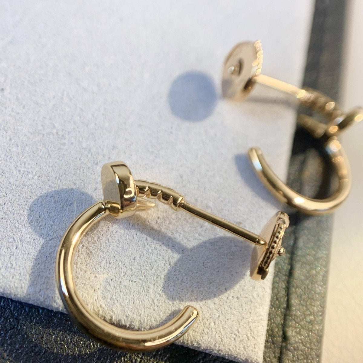 [OrnoraJewelry]JUSTE EARRINGS PINK GOLD