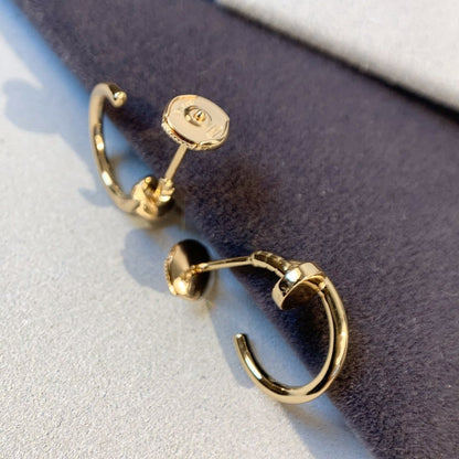 [OrnoraJewelry]JUSTE EARRINGS PINK GOLD