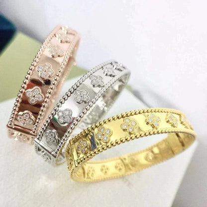 [OrnoraJewelry]CLOVER BRACELET 8MM DIAMONDS