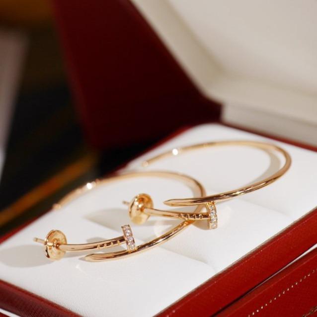 [OrnoraJewelry]JUSTE EARRINGS DIAMONDS 1.8MM