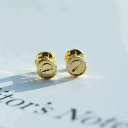 [OrnoraJewelry]LOVE EARRINGS GOLD 10MM