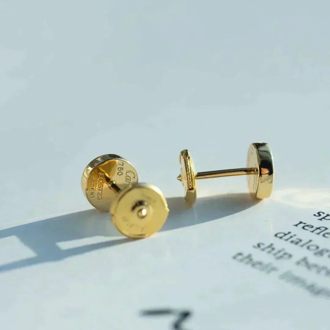 [OrnoraJewelry]LOVE EARRINGS GOLD 10MM