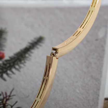 [OrnoraJewelry]SERPENTI BRACELET PINK GOLD DIAMOND DOUBLE SNAKE