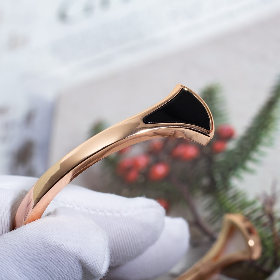 [OrnoraJewelry]DREAM BRACELET OPEN PINK GOLD MOP