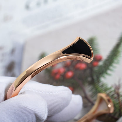 [OrnoraJewelry]DREAM BRACELET OPEN PINK GOLD MOP