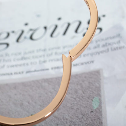 [OrnoraJewelry]DREAM BRACELET OPEN PINK GOLD MOP DIAMOND
