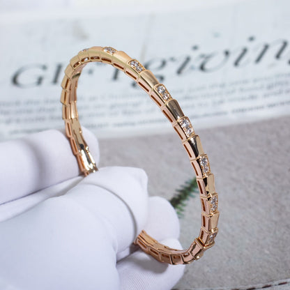 [Ornora Jewelry]SERPENTI SMALL BRACELET PINK GOLD DIAMOND