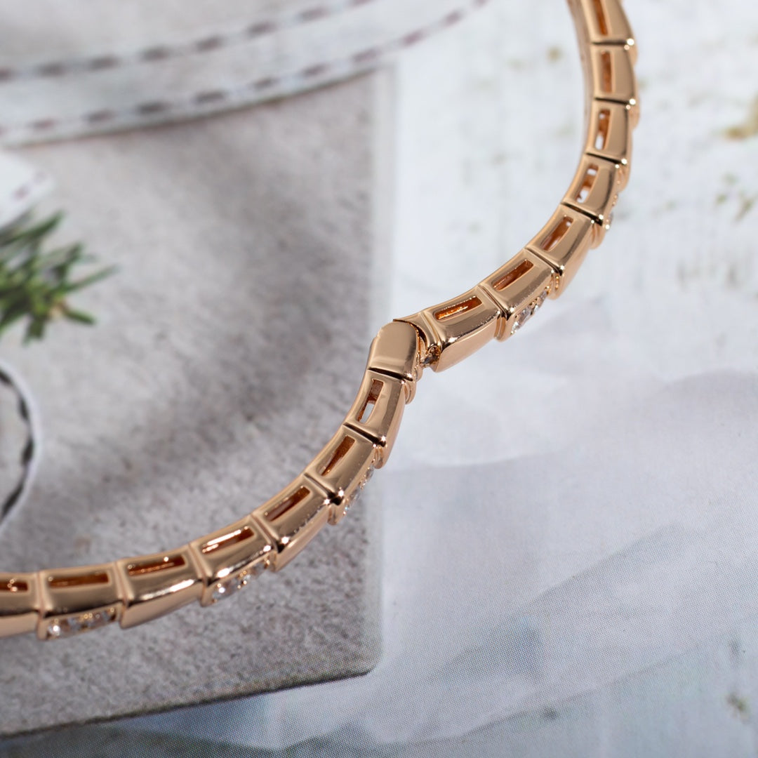 [Ornora Jewelry]SERPENTI BRACELET PINK GOLD DIAMOND