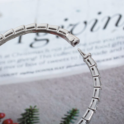 [OrnoraJewelry]SERPENTI BRACELET SILVER DIAMOND
