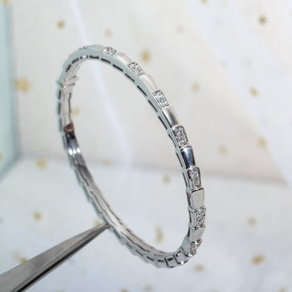 [OrnoraJewelry]SERPENTI BRACELET SILVER DIAMOND