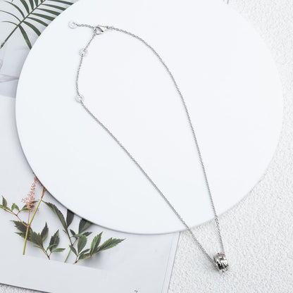 [OrnoraJewelry]PARENTESI NECKLACE SILVER