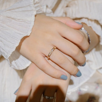 [OrnoraJewelry]LOVE RING 2.65MM DIAMOND