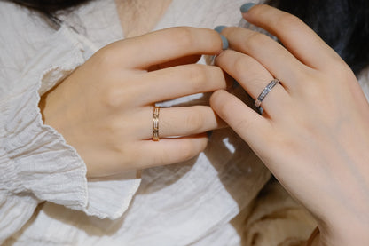 [OrnoraJewelry]LOVE RING 2.65MM DIAMOND