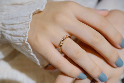 [OrnoraJewelry]LOVE RING 2.65MM DIAMOND