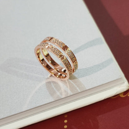 [OrnoraJewelry]LOVE RING 2.65MM DIAMOND