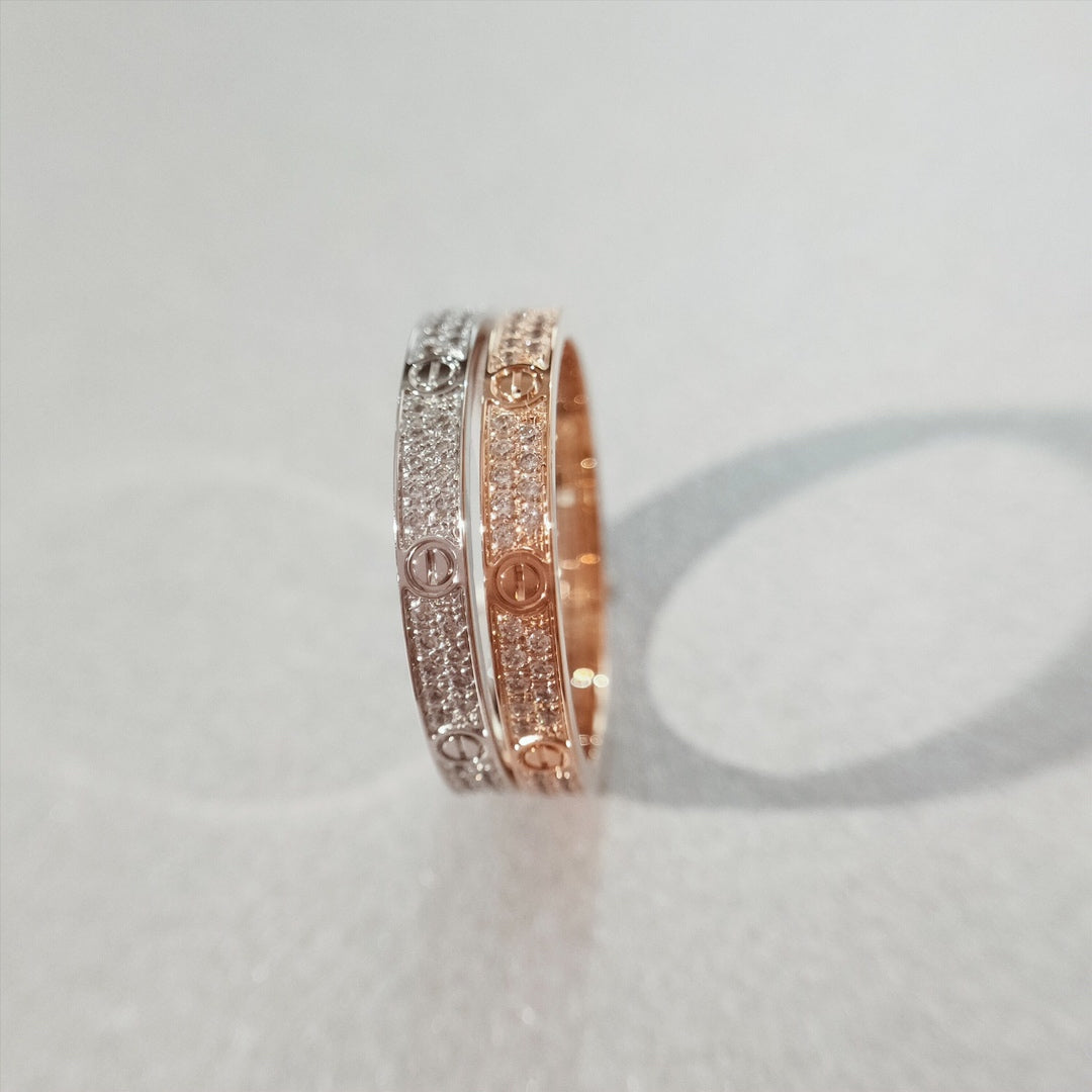 [OrnoraJewelry]LOVE RING 2.65MM DIAMOND