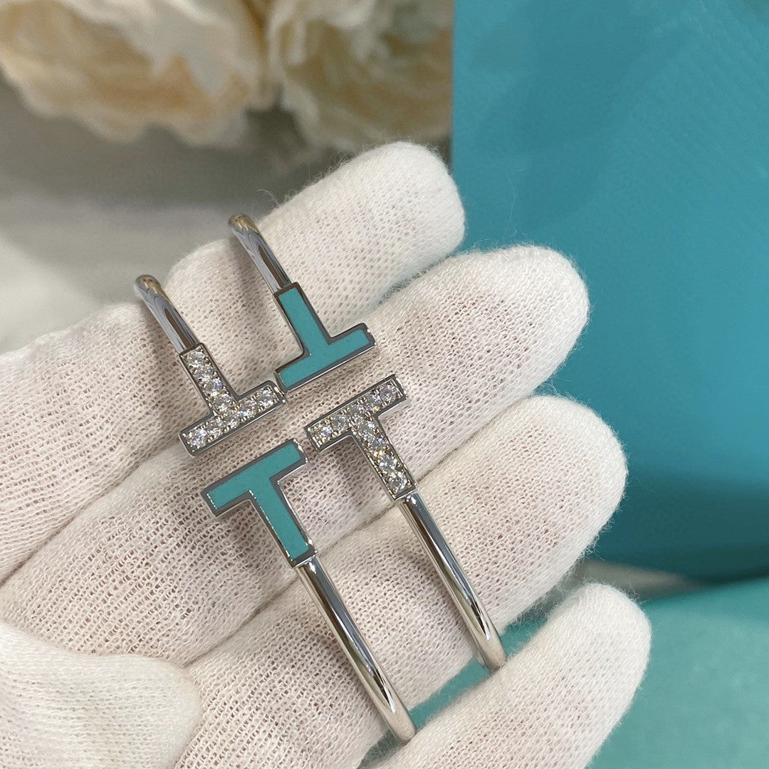[Ornora Jewelry]T BRACELET 1.8MM TURQUOISE DIAMOND