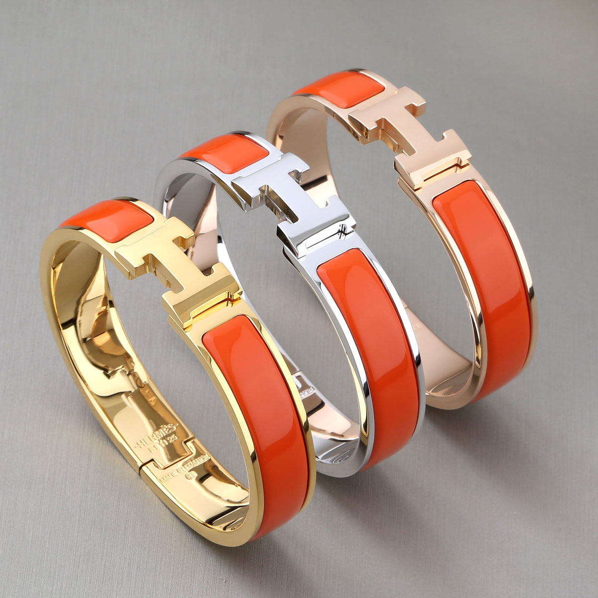 [OrnoraJewelry]H ORANGE BRACELET