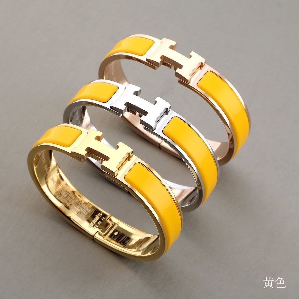 [OrnoraJewelry]H YELLOW BRACELET