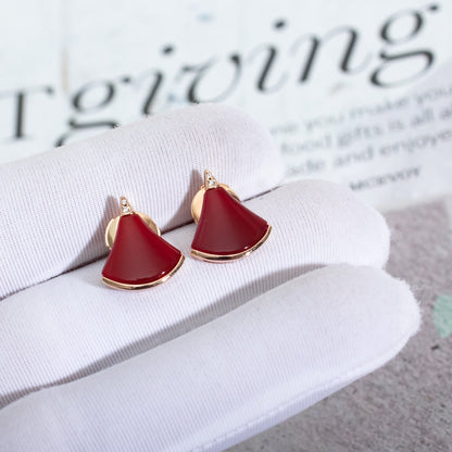 [OrnoraJewelry]DIVAS DREAM EARRINGS PINK GOLD