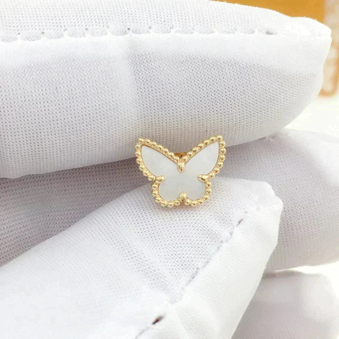 [OrnoraJewelry]SWEET BUTTERFLY MOP EARSTUDS