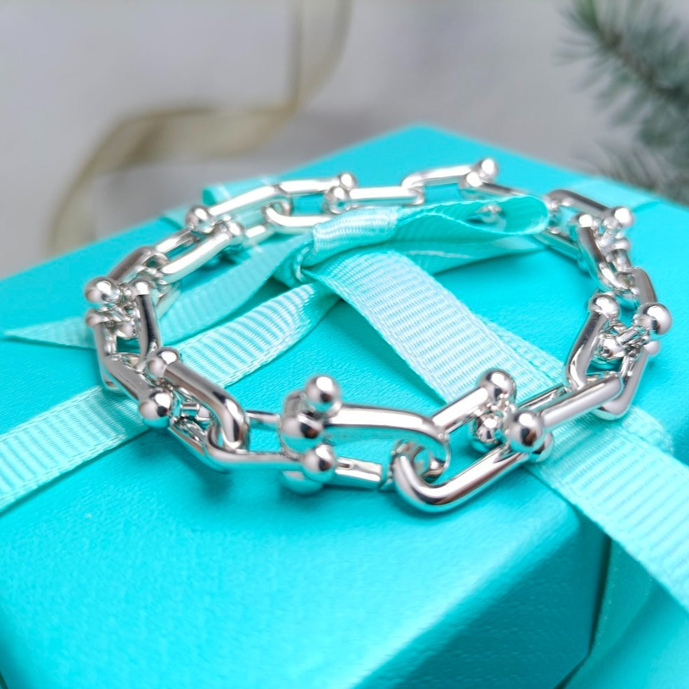 [Ornora Jewelry]HARDWEAR BRACELET PINK GOLD AND SILVER