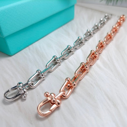 [Ornora Jewelry]HARDWEAR BRACELET PINK GOLD AND SILVER