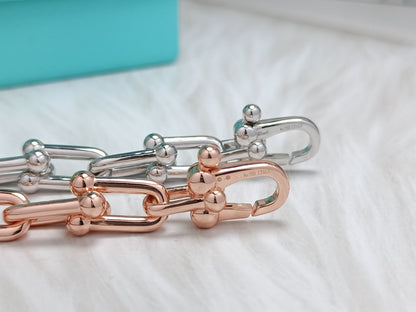 [Ornora Jewelry]HARDWEAR BRACELET PINK GOLD AND SILVER