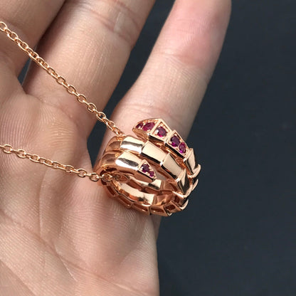 [OrnoraJewelry]SERPENTI PEDANT NECKLACE