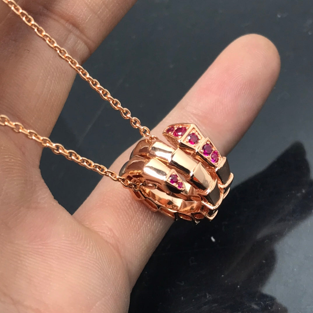 [OrnoraJewelry]SERPENTI PEDANT NECKLACE