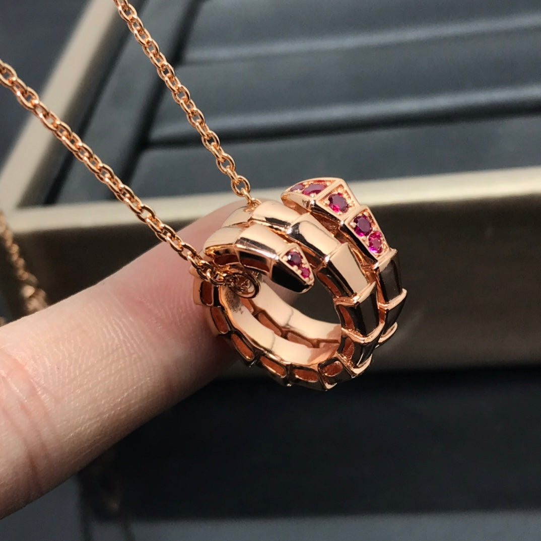 [OrnoraJewelry]SERPENTI PEDANT NECKLACE