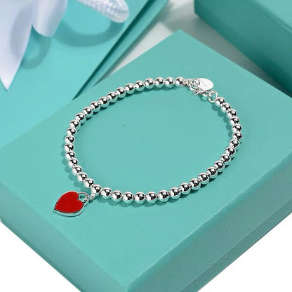 [Ornora Jewelry]MINI HEART BRACELET SILVER