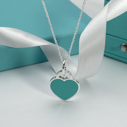 [Ornora Jewelry]HEART PEDANT SILVER NECKLACE