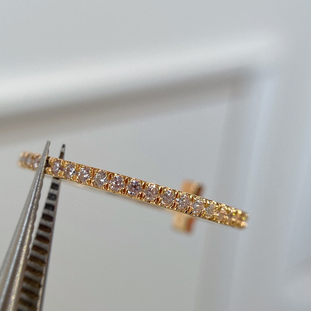[Ornora Jewelry]T RING DIAMOND PINK GOLD