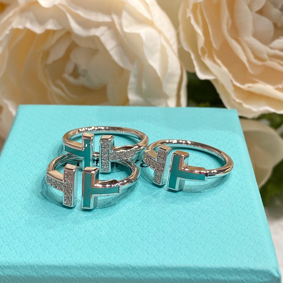[Ornora Jewelry] WIRE TURQUOISE DIAMOND RING SILVER
