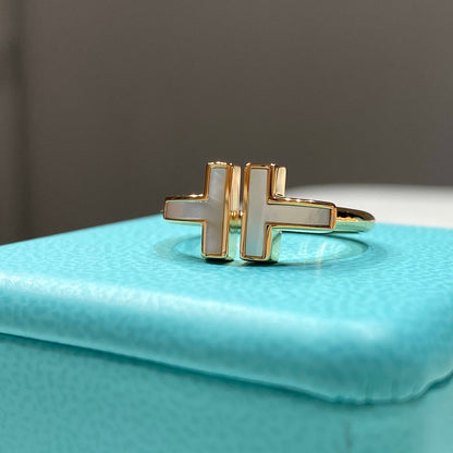 [Ornora Jewelry] WIRE MOP RING PINK GOLD