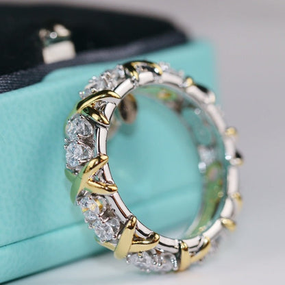 [Ornora Jewelry]SIXTEEN STONE RING GOLD