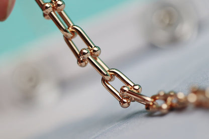 [Ornora Jewelry]HARDWEAR LINK GOLD NECKLACE