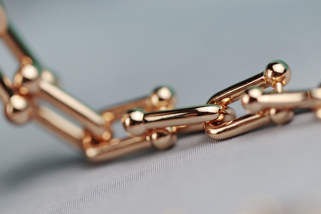 [Ornora Jewelry]HARDWEAR LINK GOLD NECKLACE