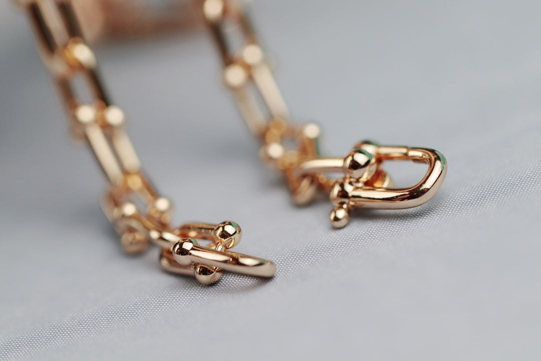 [Ornora Jewelry]HARDWEAR LINK GOLD NECKLACE