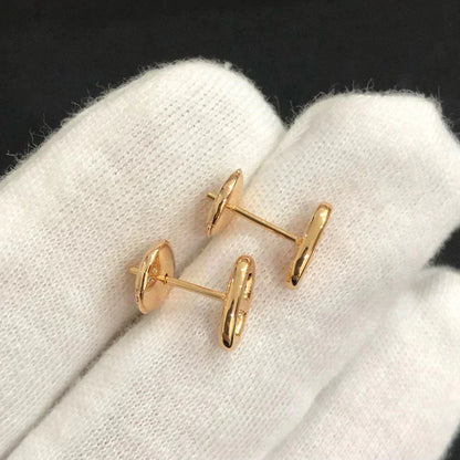 [OrnoraJewelry]CHAINE SMALL EARRINGS GOLD AND SILVER