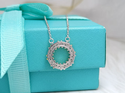 [Ornora Jewelry]SIXTEEN STONE NECKLACE GOLD