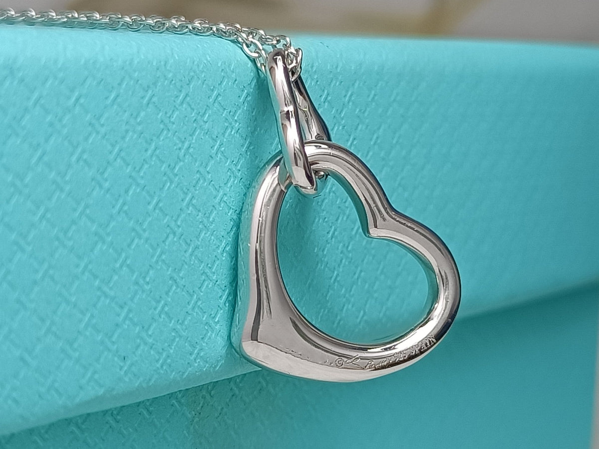 [Ornora Jewelry]DOUBLE HEART SILVER NECKLACE