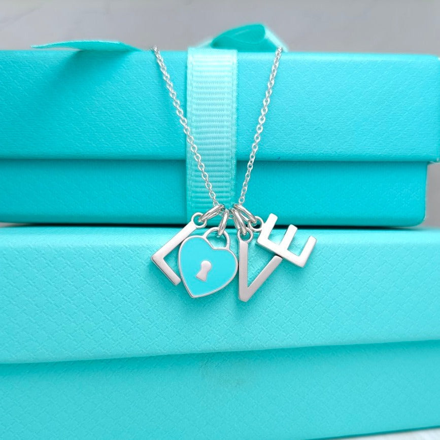 [Ornora Jewelry]LOVE TEXT PEDANT NECKLACE