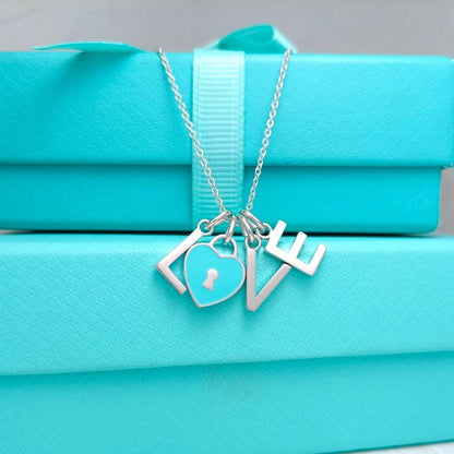 [Ornora Jewelry]LOVE TEXT PEDANT NECKLACE