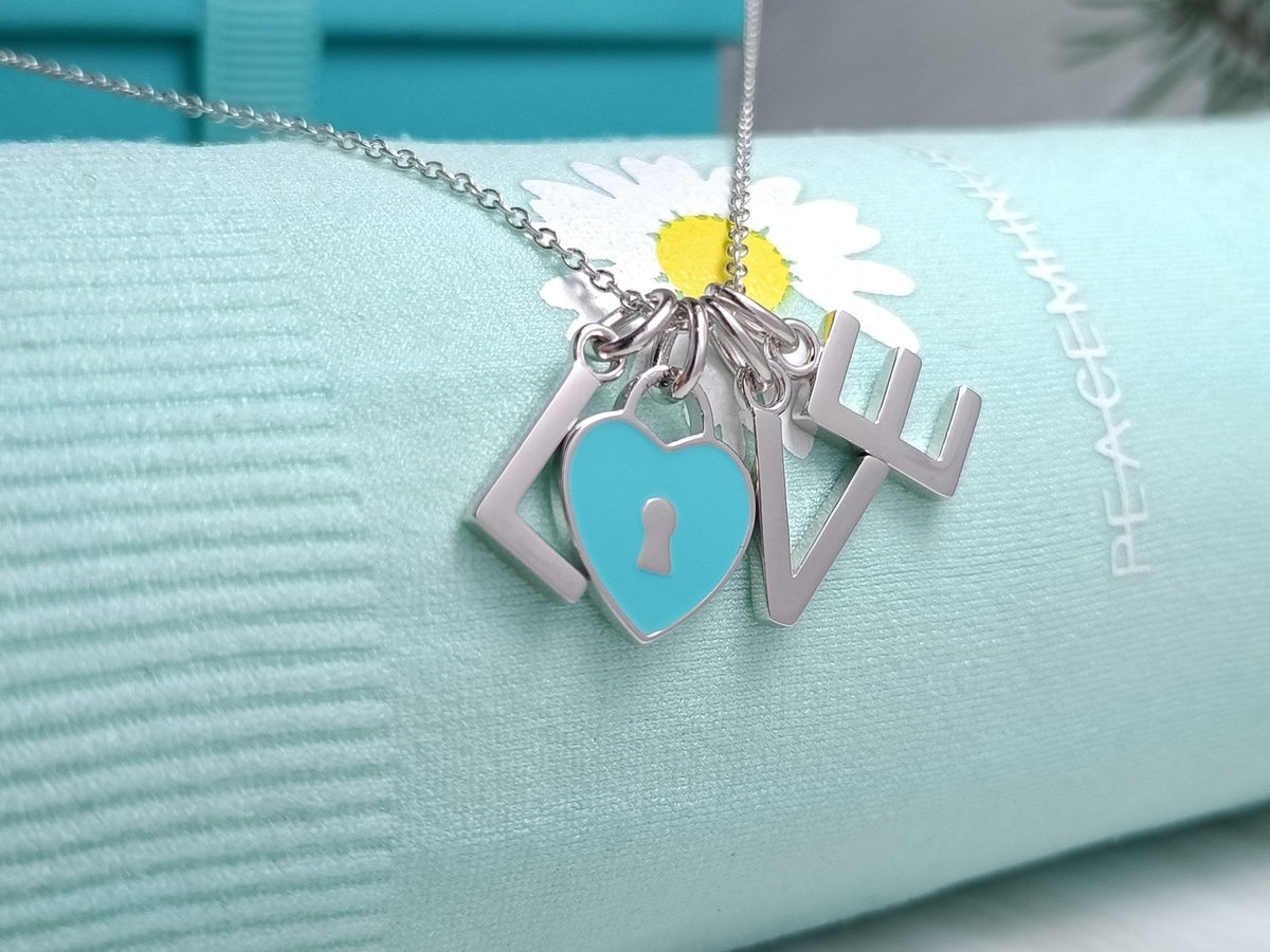 [Ornora Jewelry]LOVE TEXT PEDANT NECKLACE