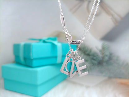 [Ornora Jewelry]LOVE TEXT PEDANT NECKLACE