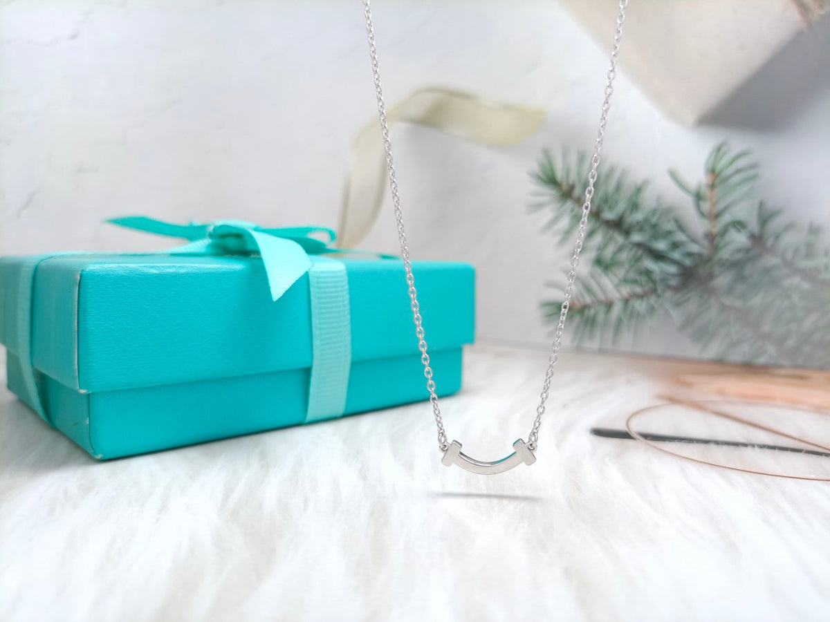 [Ornora Jewelry]MINI SMILE PEDANT NECKLACE