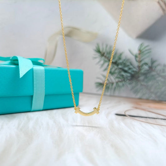 [Ornora Jewelry]MINI SMILE PEDANT NECKLACE