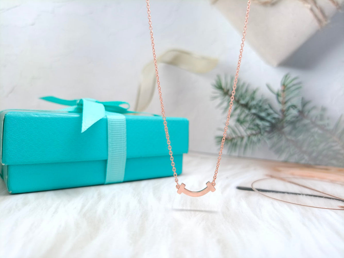 [Ornora Jewelry]MINI SMILE PEDANT NECKLACE